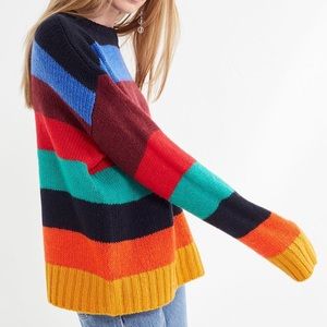 Urban outfitters boyfriend fit striped sweater